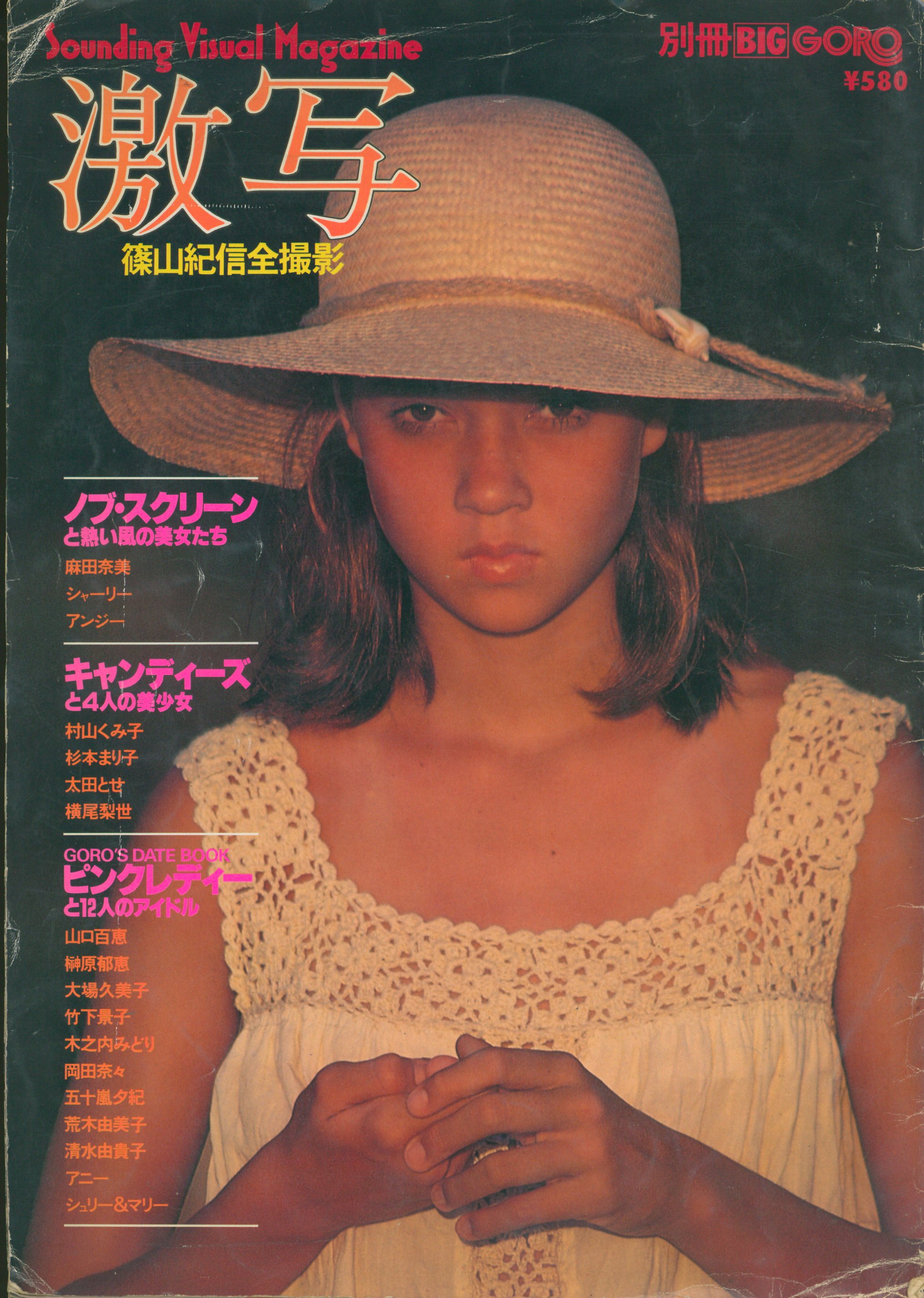 激写 篠山紀信全撮影 別冊 BIG GORO/東てる美NUDE私生活 8冊セット