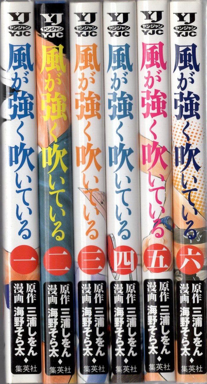 集英社 ヤングジャンプコミックス 海野そら太 風が強く吹いている 全6巻 セット まんだらけ Mandarake