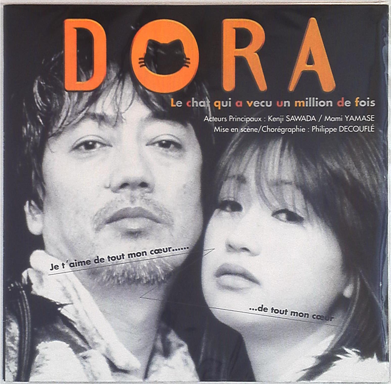 パンフレット 沢田研二 DORA 100万回生きたねこ公演パンフレット 