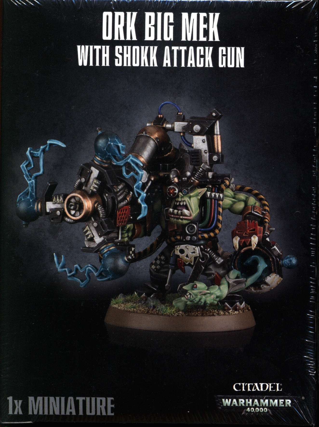 WARHAMMER4000 Orks オルク Big Mek with Shokk Attack Gun ビックメックウィズショックアタックガン