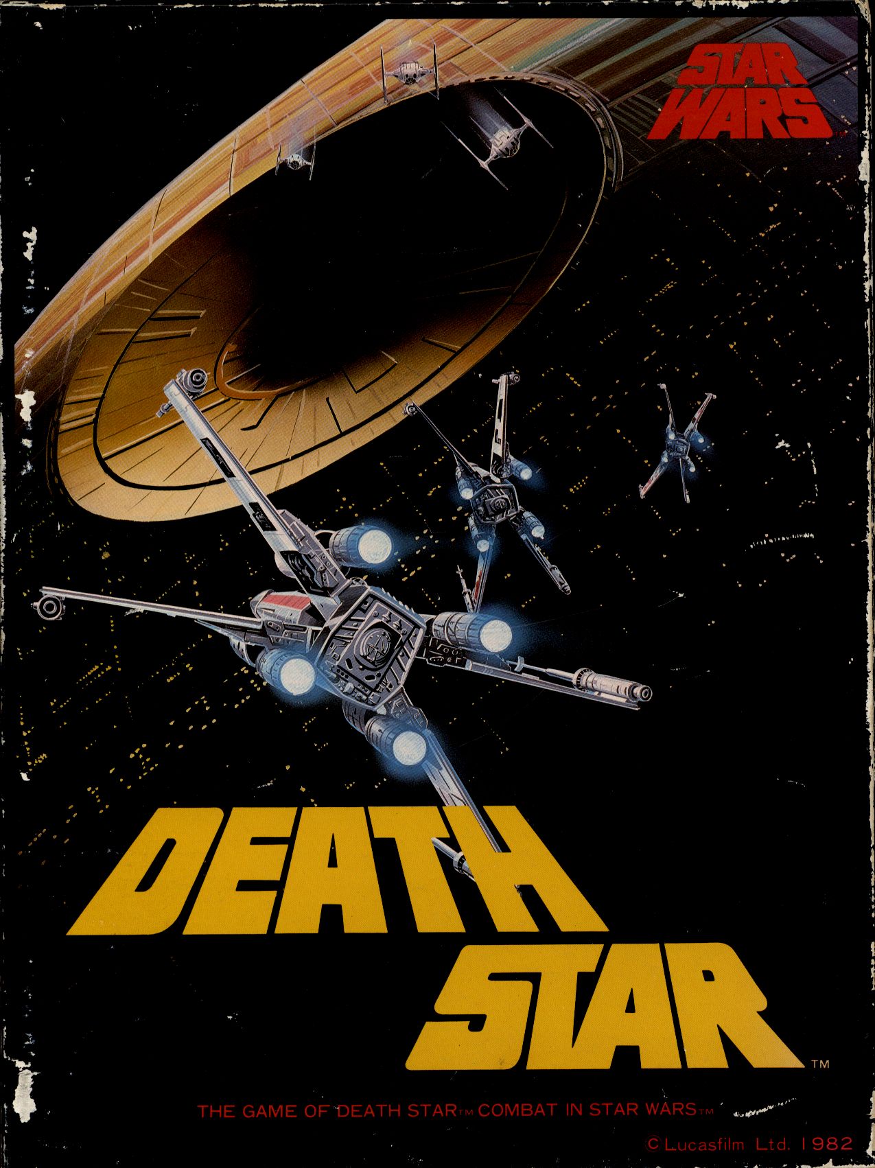 当時物 未開封 映画 スターウォーズ デス・スター ツクダホビー ボードゲーム STAR WARS DEATH STAR シミュレーションゲーム レア