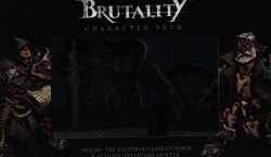 TABLE TITANS BRUTALITY TRAJAN,THE RIGHTEOUS EXECUTIONER&ATTICUS、LEVIATHAN HUNTER