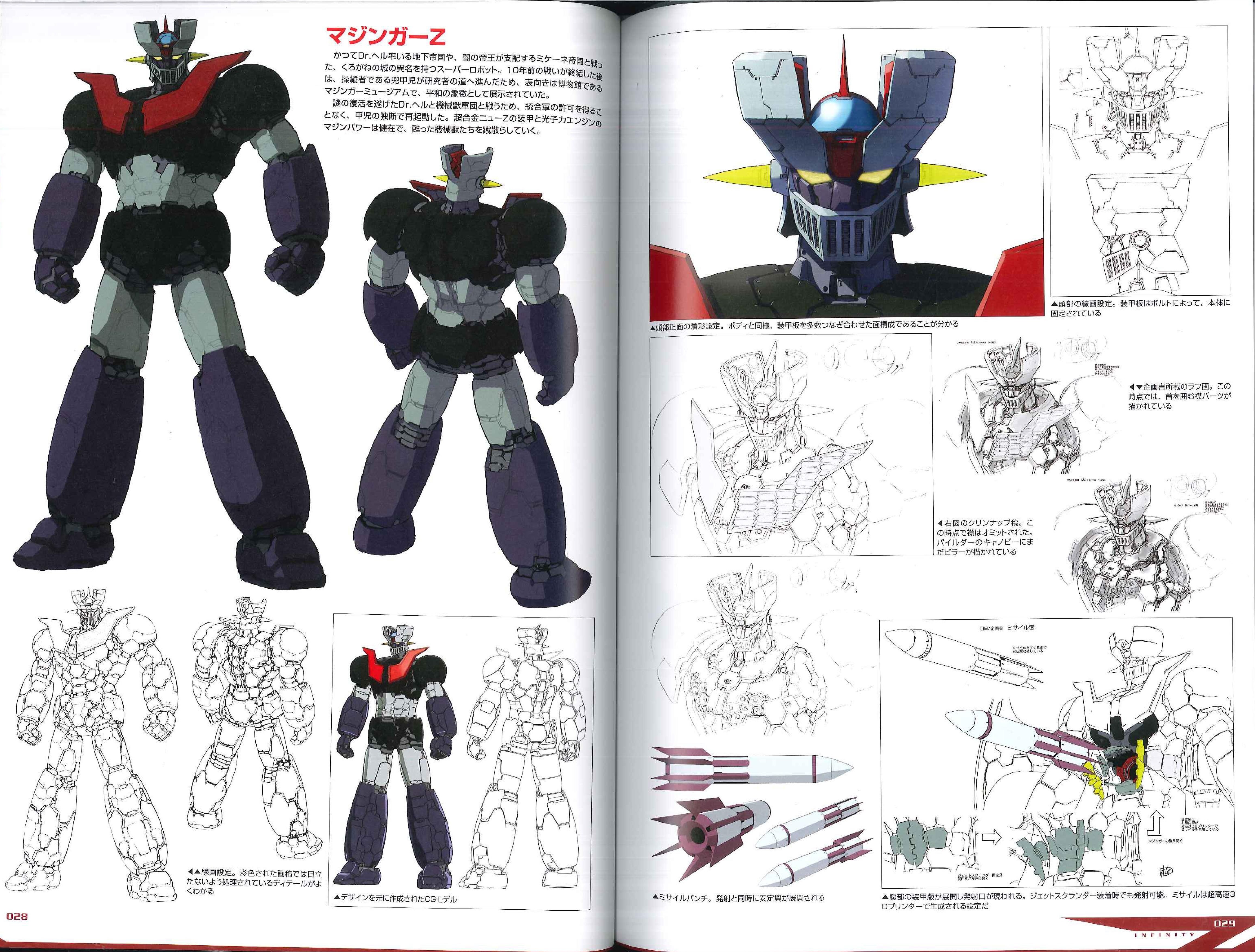 ホットセール - アートトラベルシューズ INFINITY ／ マジンガーZ 劇場版 設定資料 【206枚 制作資料 イラスト集、原画集