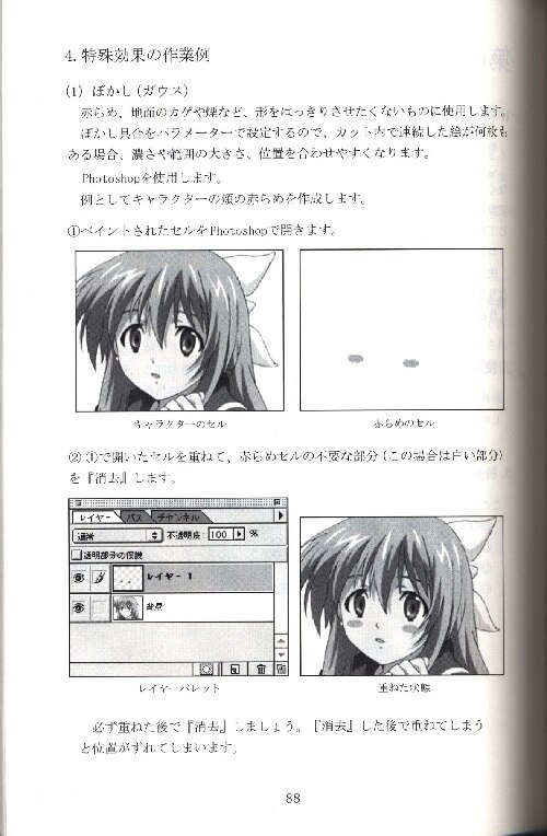 京都アニメーション版 作画の手引き