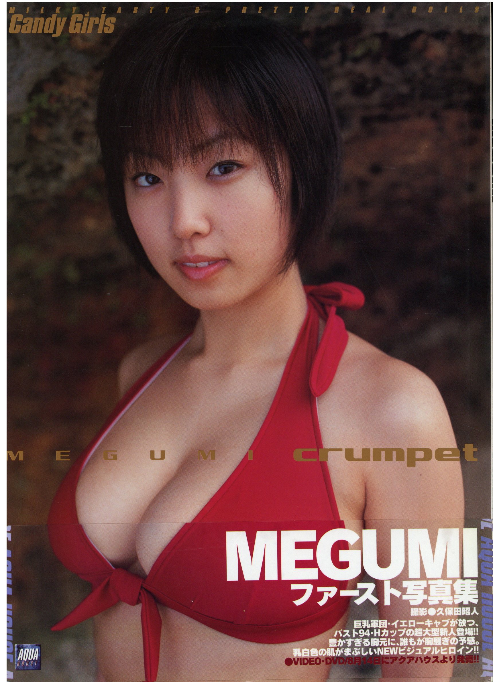 megumi　写真集 MEGUMI crumpet MEGUMIファースト写真集 | まんだらけ Mandarake