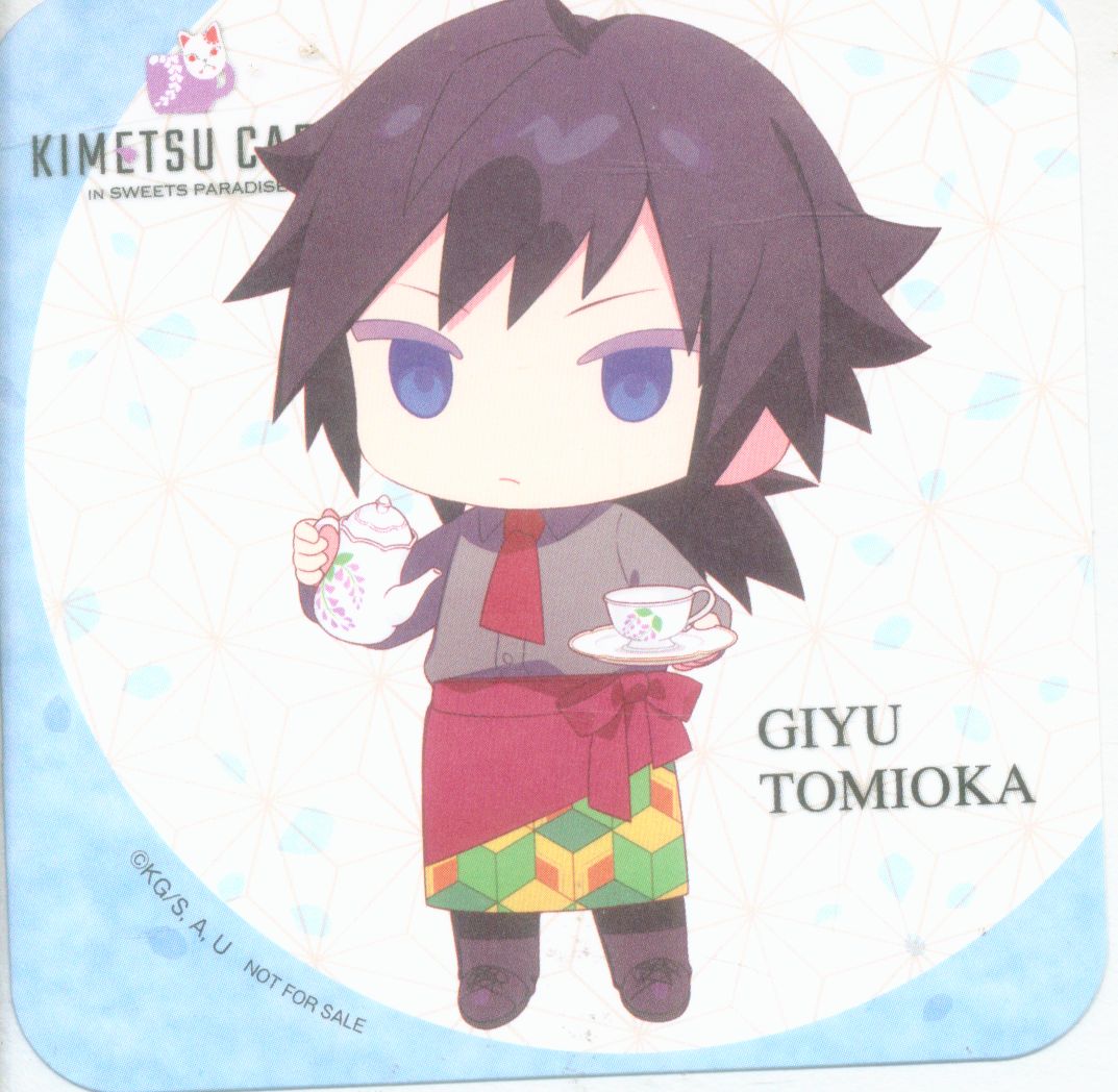 Demon Slayer Kimetsu No Yaiba Kimetsu Cafe In Sweets Paradise Bonus Item Coaster Giyuu Tomioka Sd Mandarake Online Shop Demon Slayer Kimetsu No Yaiba Kimetsu Cafe In Sweets Paradise Bonus Item Coaster Giyuu Tomioka Sd Mandarake Online Shop