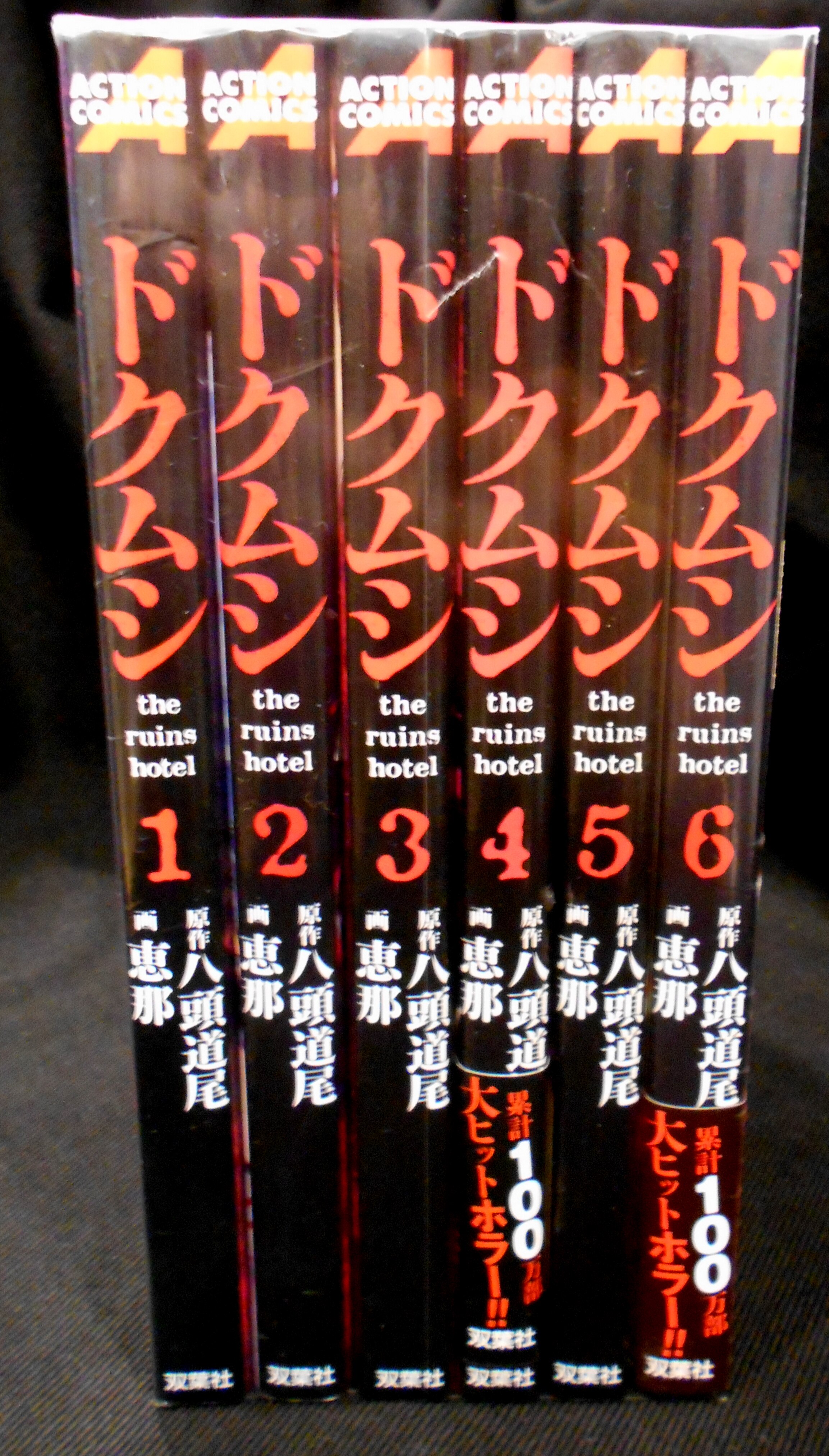 双葉社 アクションコミックス 恵那 ドクムシ The Ruins Hotel 全6巻 初版セット まんだらけ Mandarake 双葉社 アクションコミックス 恵那 ドクムシ The Ruins Hotel 全6巻 初版セット まんだらけ Mandarake