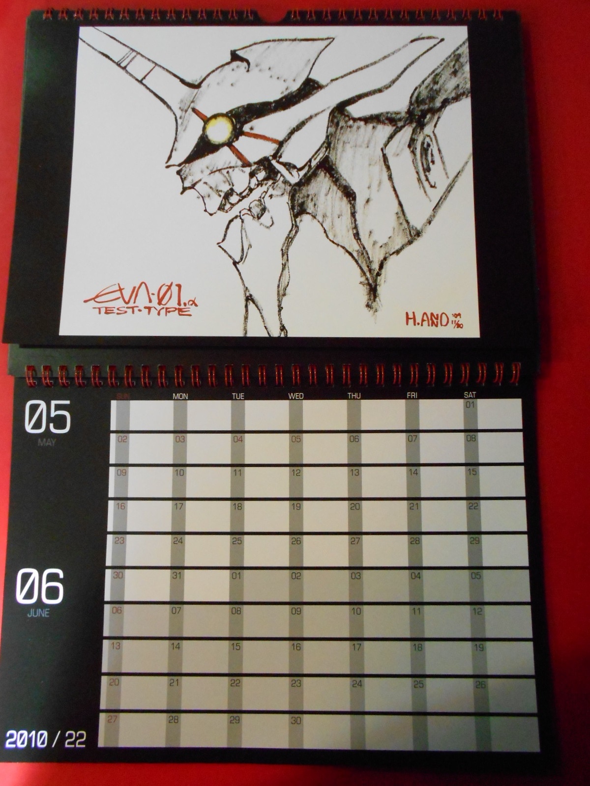Gainax studio color official calendar 2010 Mandarake Online Shop