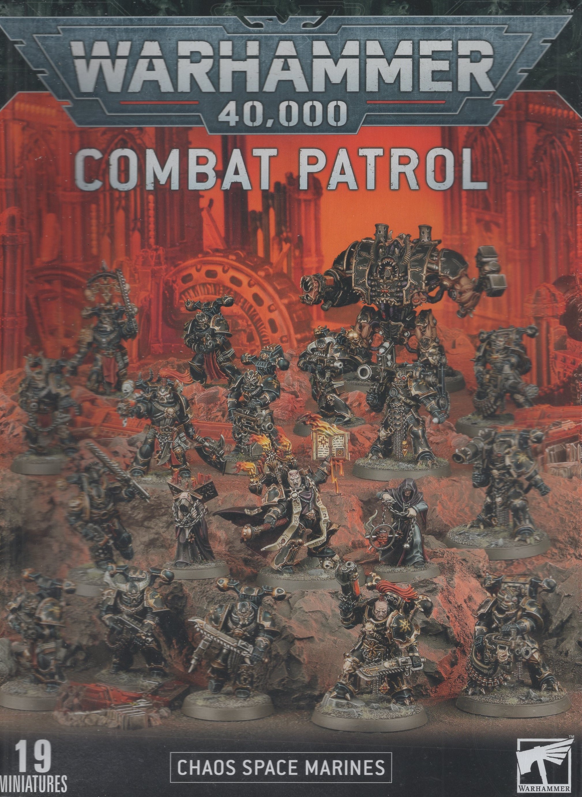 “미개봉” 게임 워크샵 WARHAMMER40000 카오스 스페이스 마린 카오스 스페이스 마린 컴뱃 패트롤