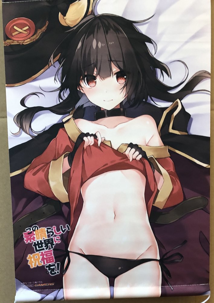 三嶋くろね このすば めぐみん抱き枕カバー 特典a3タペストリーのみ ゲーマーズ まんだらけ Mandarake