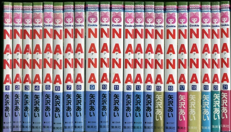 集英社 りぼんマスコットコミックス 矢沢あい Nana最新21巻セット まんだらけ Mandarake 集英社 りぼんマスコットコミックス 矢沢あい Nana最新21巻セット まんだらけ Mandarake