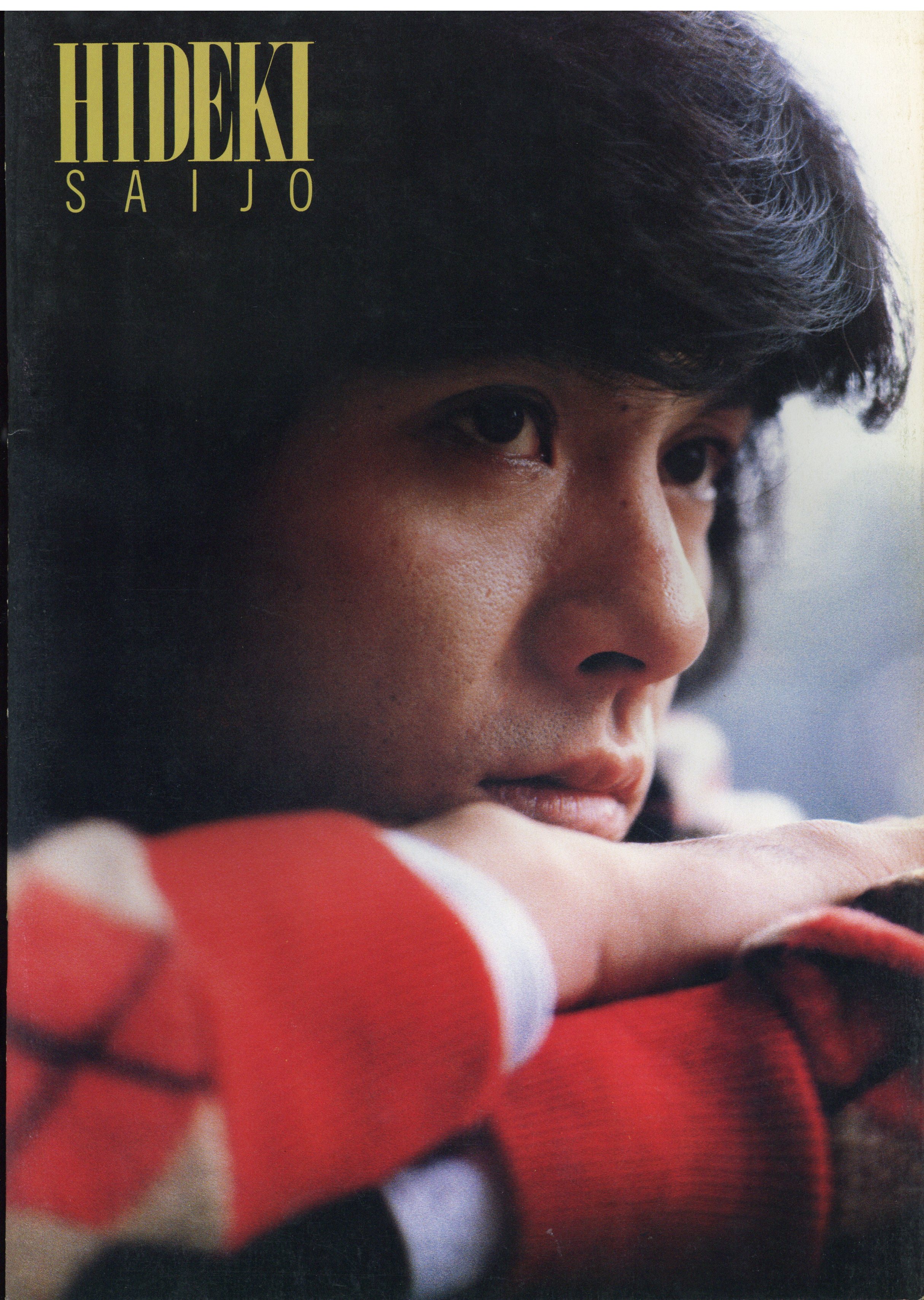 ④西城秀樹パンフレット2冊 1980年日生劇場リサイタル・1982年