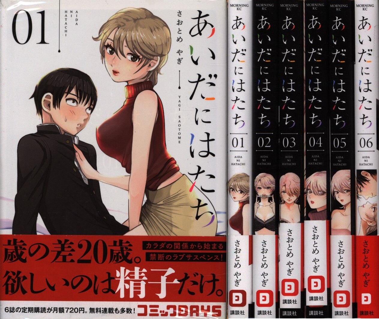 講談社 モーニングkc さおとめやぎ あいだにはたち 全6巻 セット まんだらけ Mandarake 講談社 モーニングkc さおとめやぎ あいだにはたち 全6巻 セット まんだらけ Mandarake