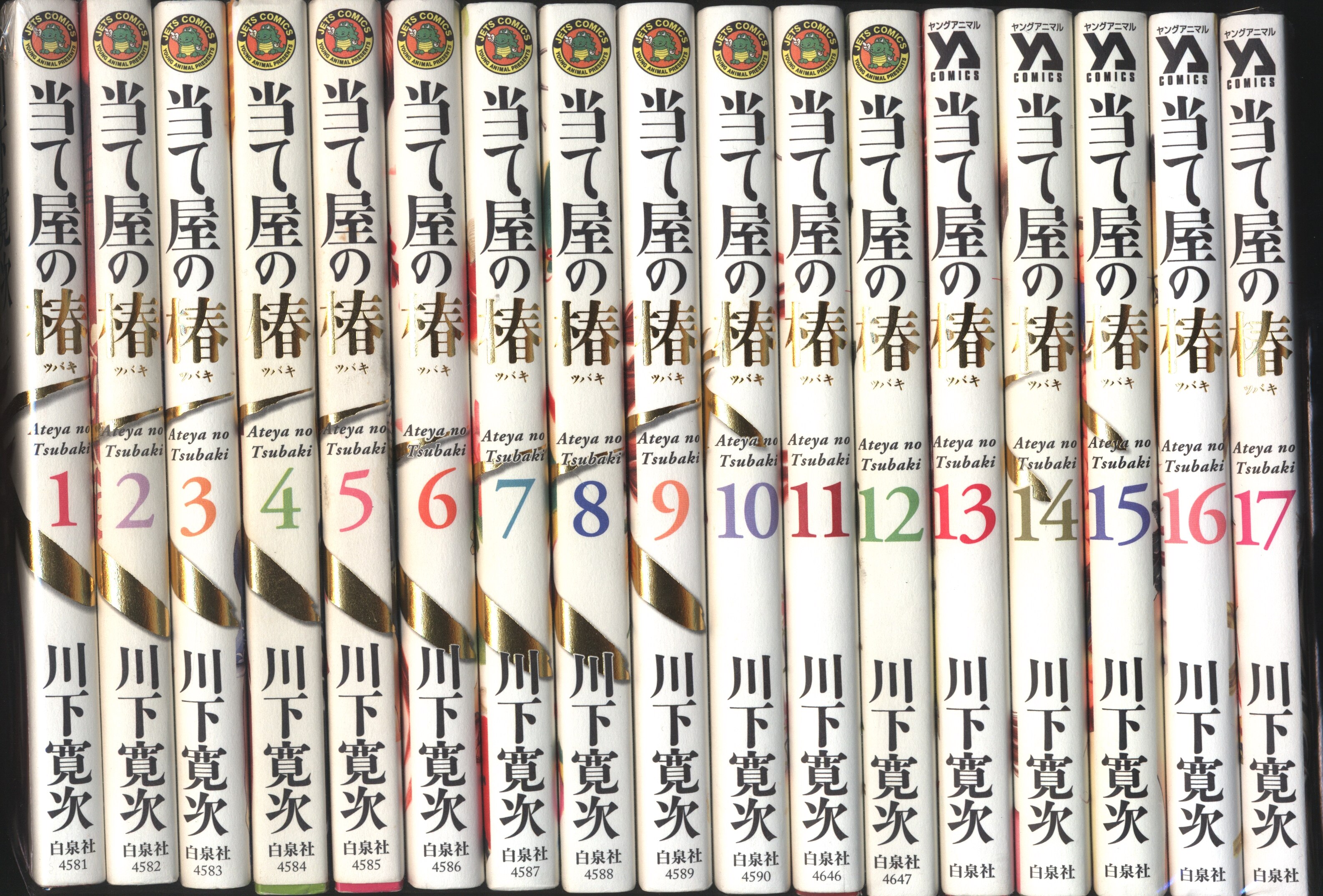 白泉社 ヤングアニマルコミックス 川下寛次 当て屋の椿 最新16巻 最新セット まんだらけ Mandarake