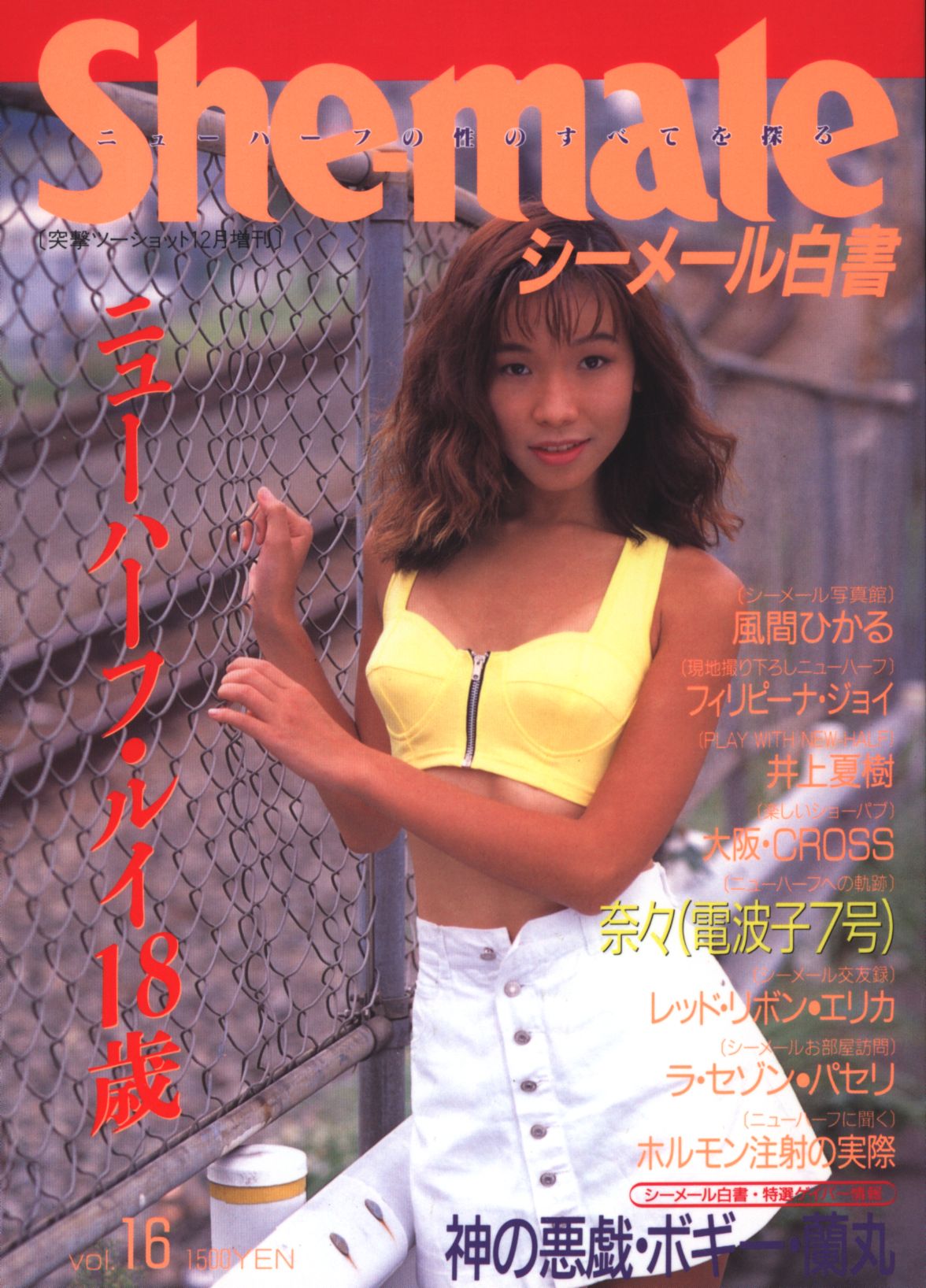 ジャパニーズ シーメール ニューハーフ物語 妖艶シーメール写真集 - 雑誌