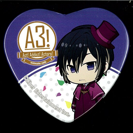 Mandarake Animate Cafe A3 Masumi Usui Hotel Style Trading Heart Type Can Badge