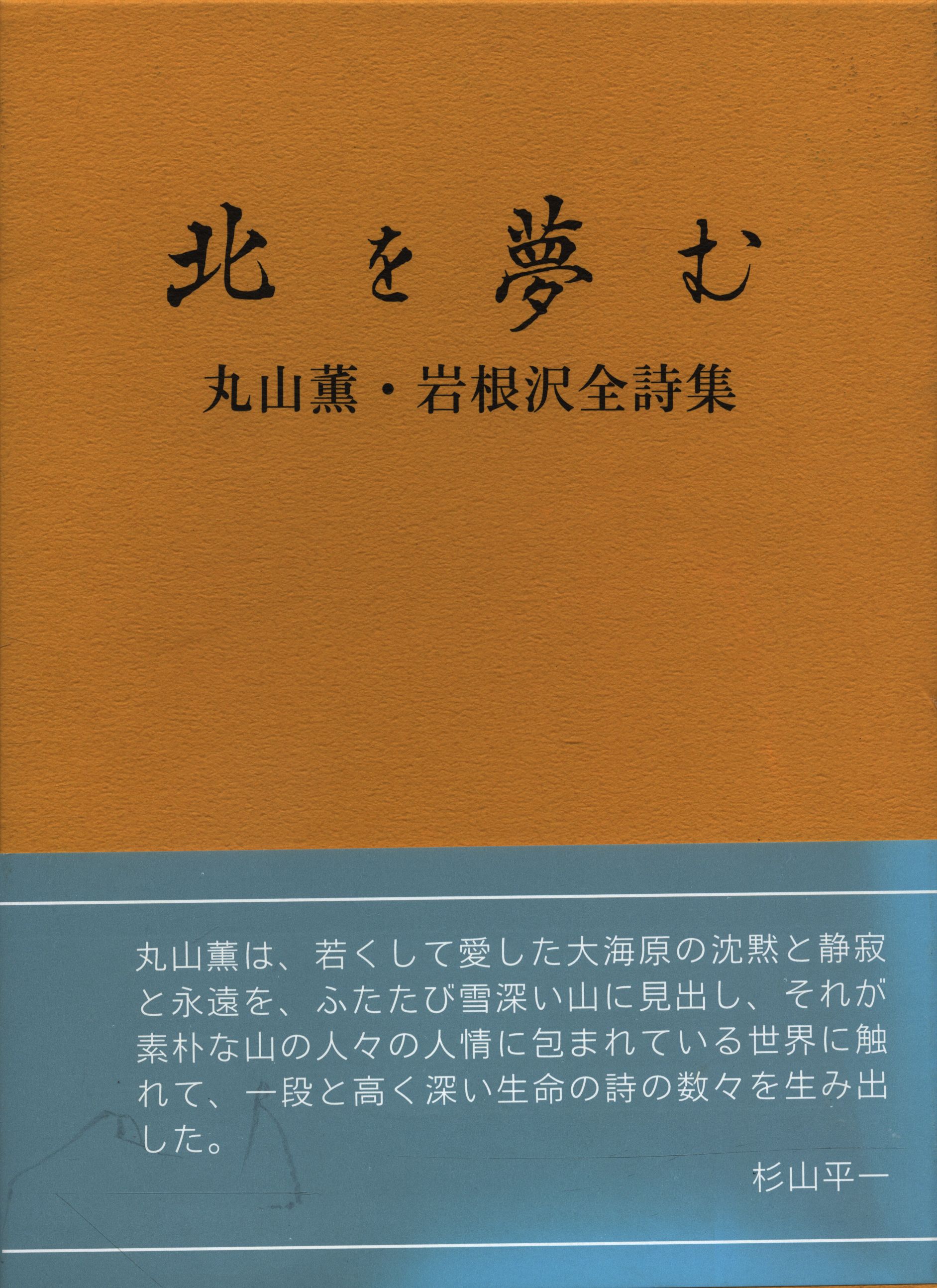 丸山薫 北を夢む 丸山薫 岩根沢全詩集 まんだらけ Mandarake 丸山薫 北を夢む 丸山薫 岩根沢全詩集 まんだらけ Mandarake