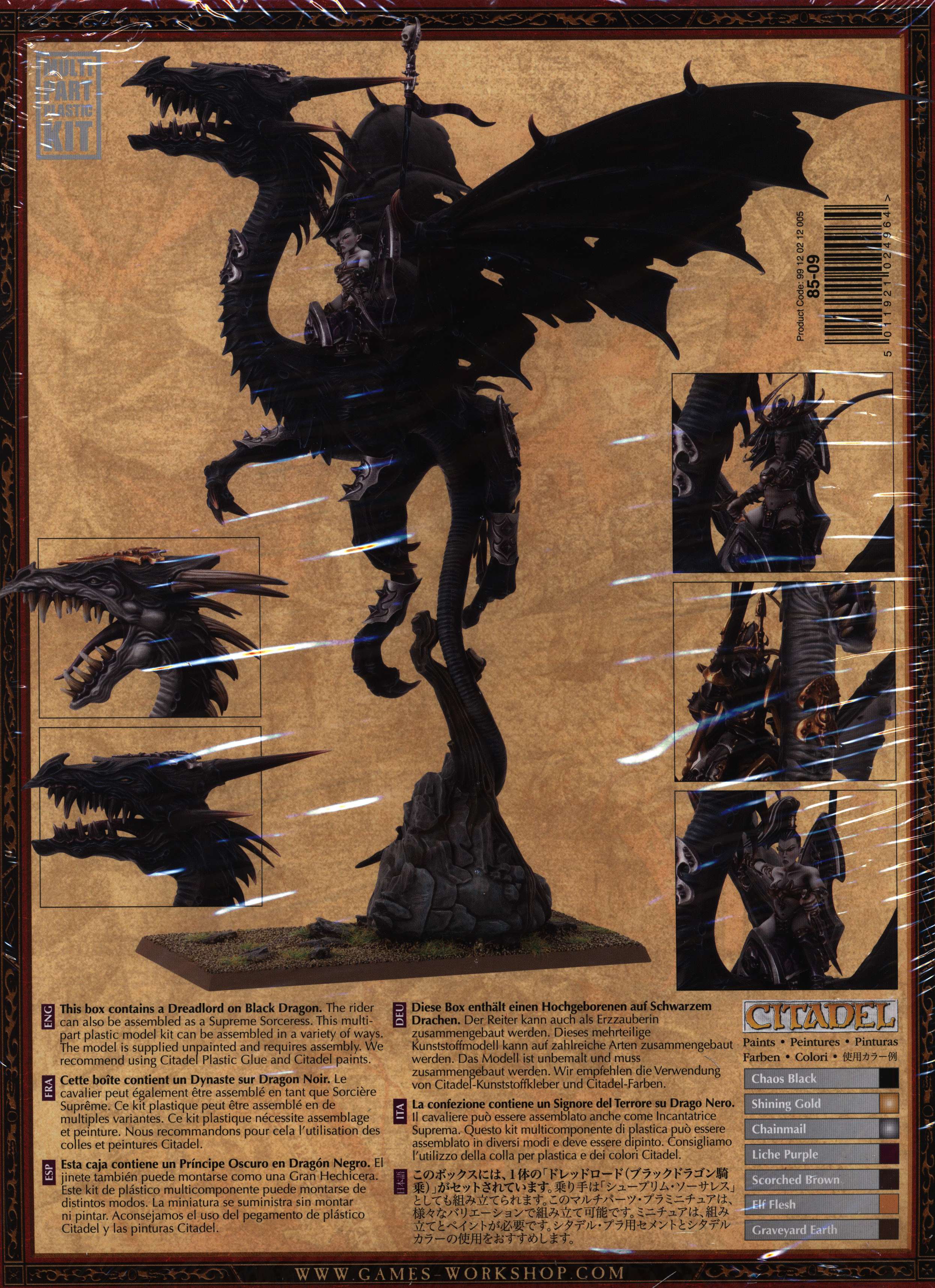 gamesworkshopwarhammerdarkelfdarkelfdreadlordonblackdragon