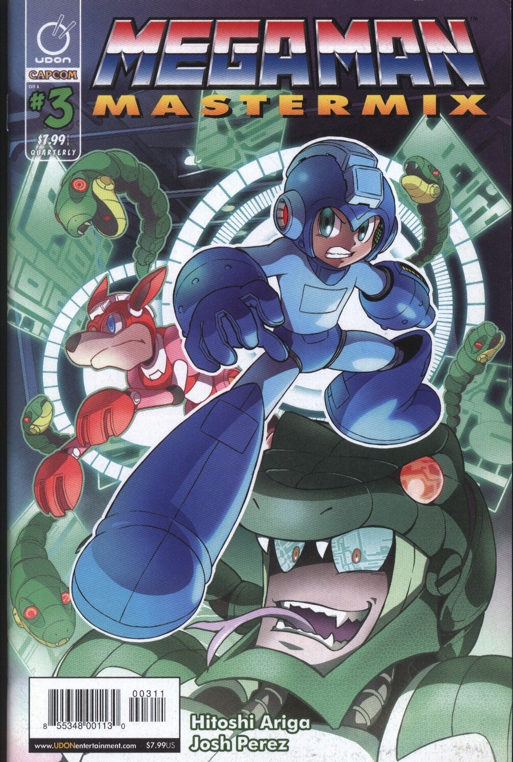 Udon Entertainment Megaman Hitoshi Arigajosh Perez Megaman Mastermix Pb 3 まんだらけ Mandarake 