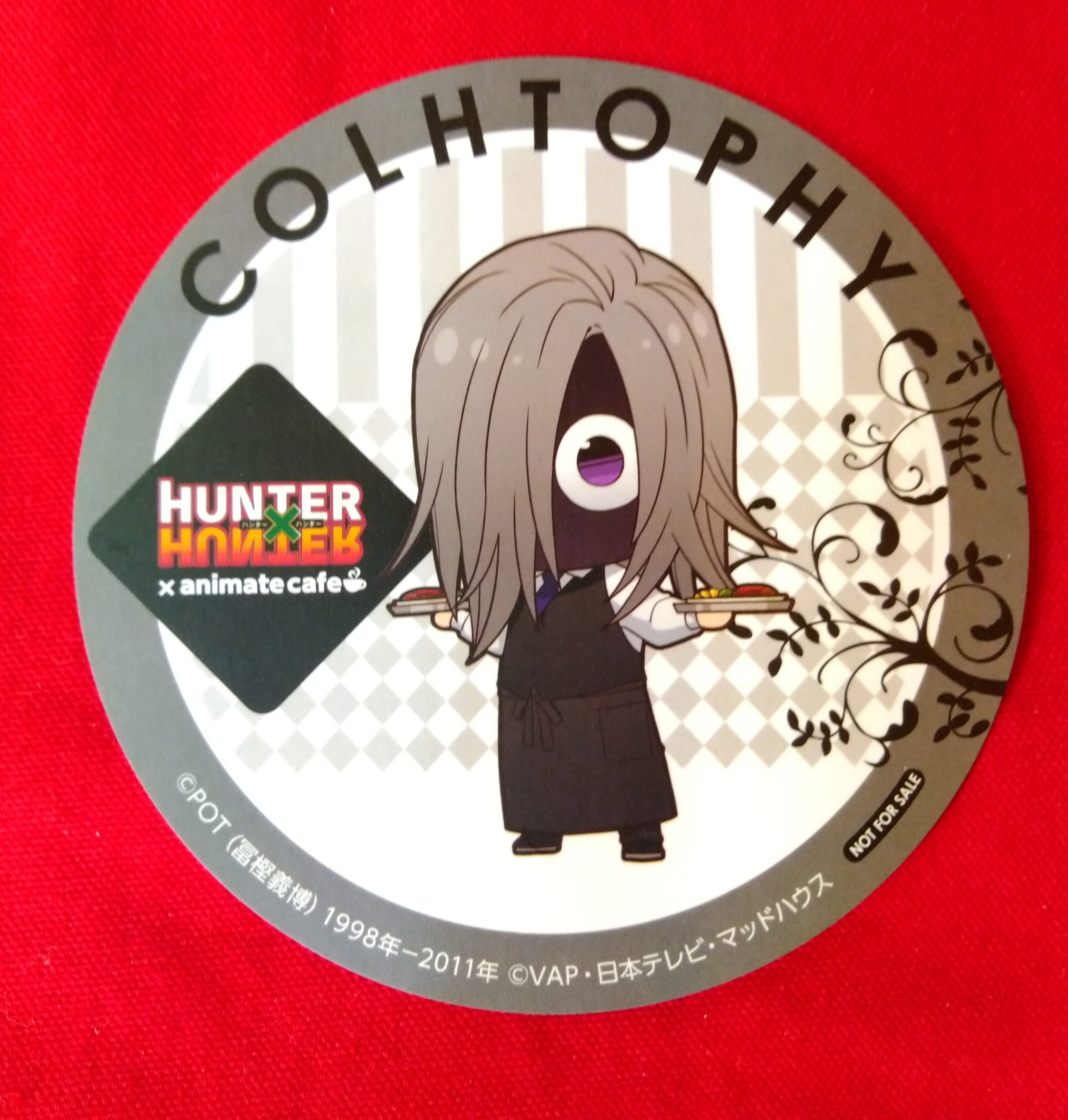 Hunter Hunter Animate Cafe 第1弾 幻影旅団編 Part 1 コルトピ メニュー注文特典 コースター まんだらけ Mandarake