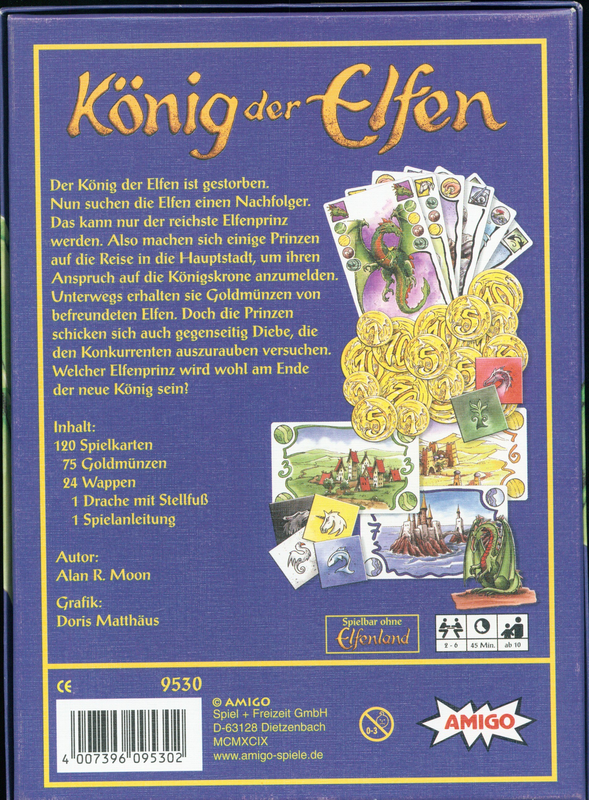 Mobius Games / AMIGO Elf Throne / Konig der Elfen | Mandarake ...