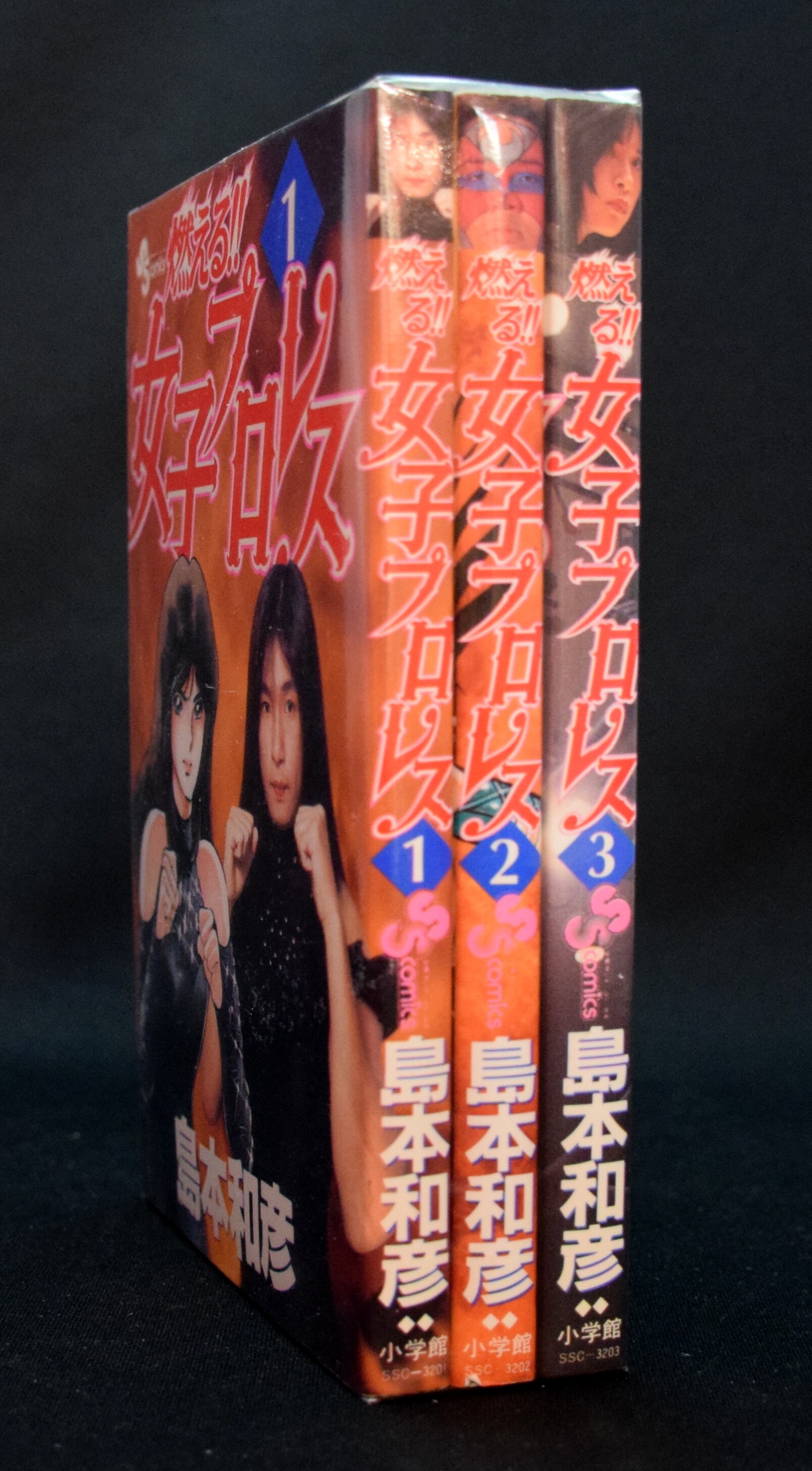 島本和彦 燃える女子プロレス 全3巻セット Mandarake Online Shop 島本和彦 燃える女子プロレス 全3巻セット Mandarake Online Shop