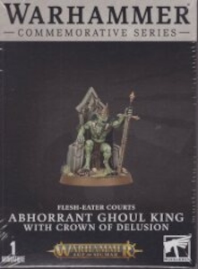 WARHAMMER AGE OF SIGMAR Abhorrant Ghoul King with crown of Delusion アボーラント・グールキング