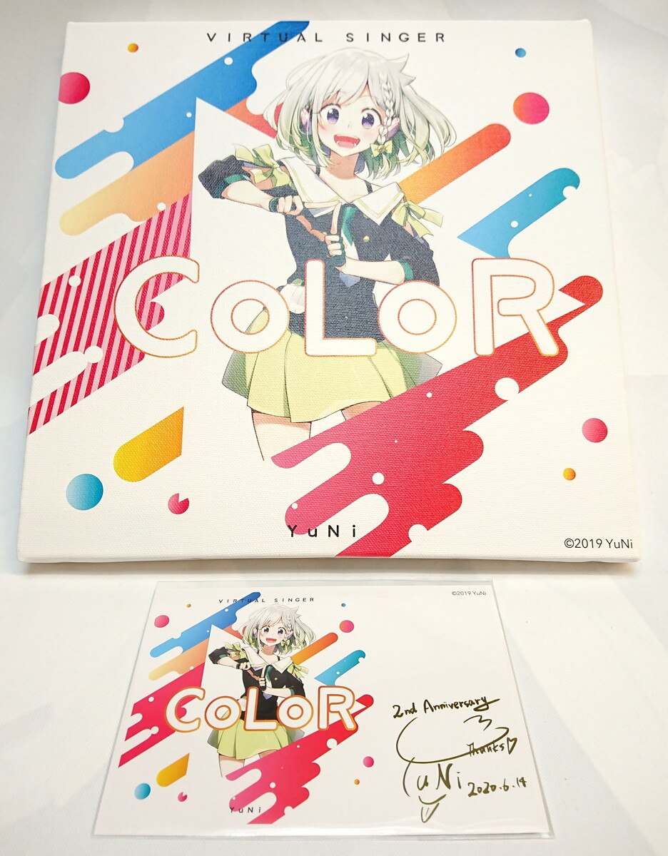 YuNi 2nd Anniversary キャンバスアート+メッセージカード 全7種セット 