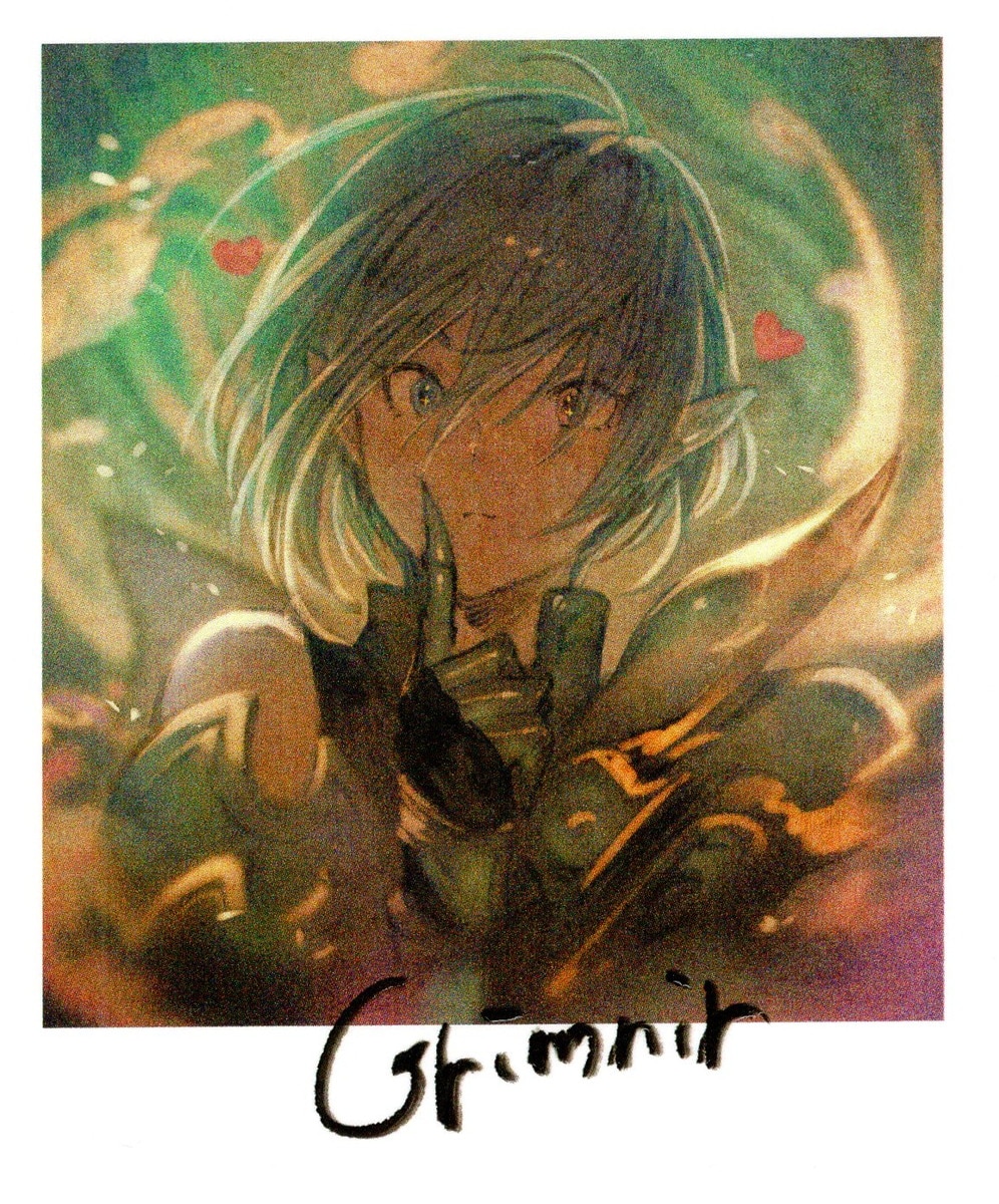 Granblue Fantasy Valentine White Day Return Shikishi Message Card Gurimuniru Mandarake Online Shop