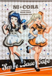 Tokyo 7th シスターズ SMILE BASE CAFE B2タペストリー (NI+CORA)