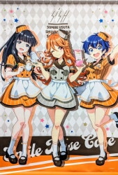 Tokyo 7th シスターズ SMILE BASE CAFE B2タペストリー (SiSH)