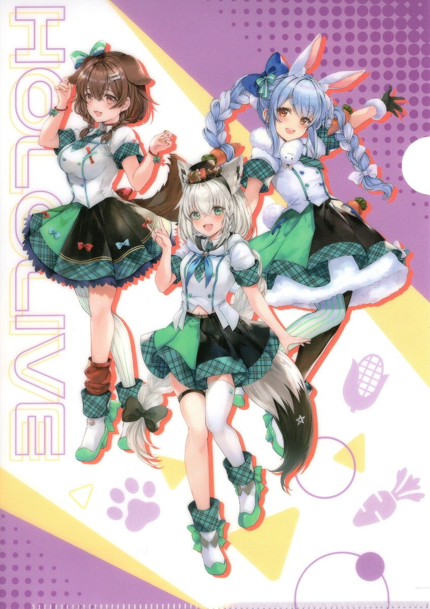ホロライブ コンビニコラボクリアファイルa4 B5サイズ Www Csbucal Com Br