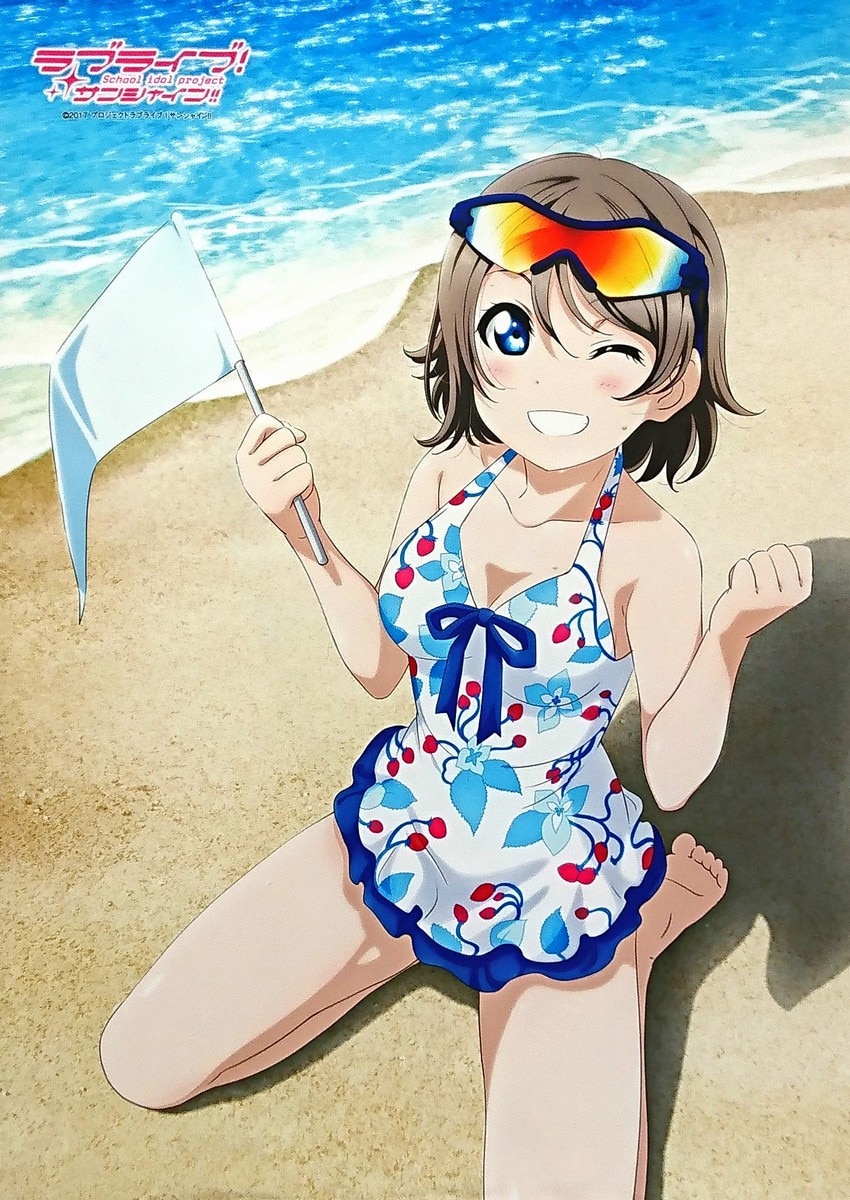 ラブライブ!サンシャイン!! 渡辺曜 カバーガール総選挙 B2タペストリー まんだらけ Mandarake