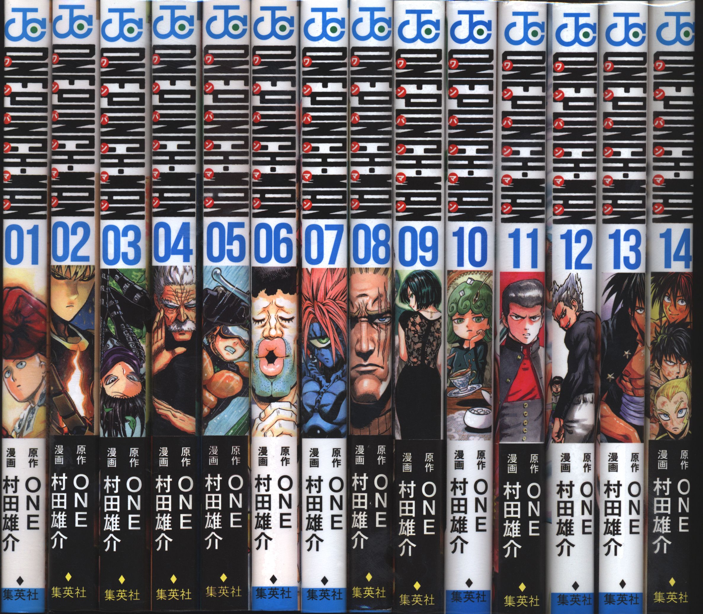 One Punch Man Japanese language Vol.1-28 Latest full Set Manga comics