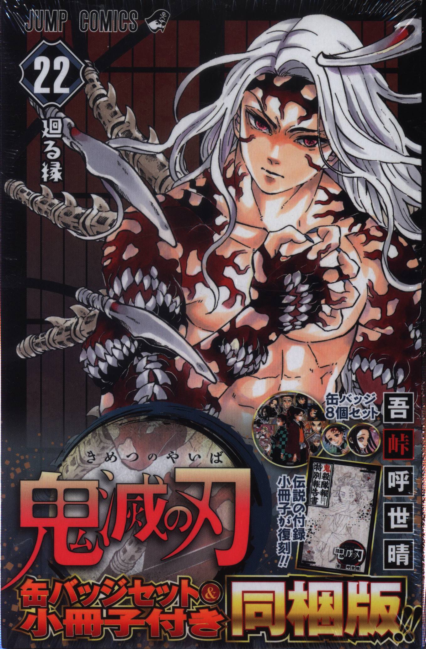 SHUEISHA JUMP COMICS GOTOGE KOYOHARU Demon Slayer Bundled Edition 22