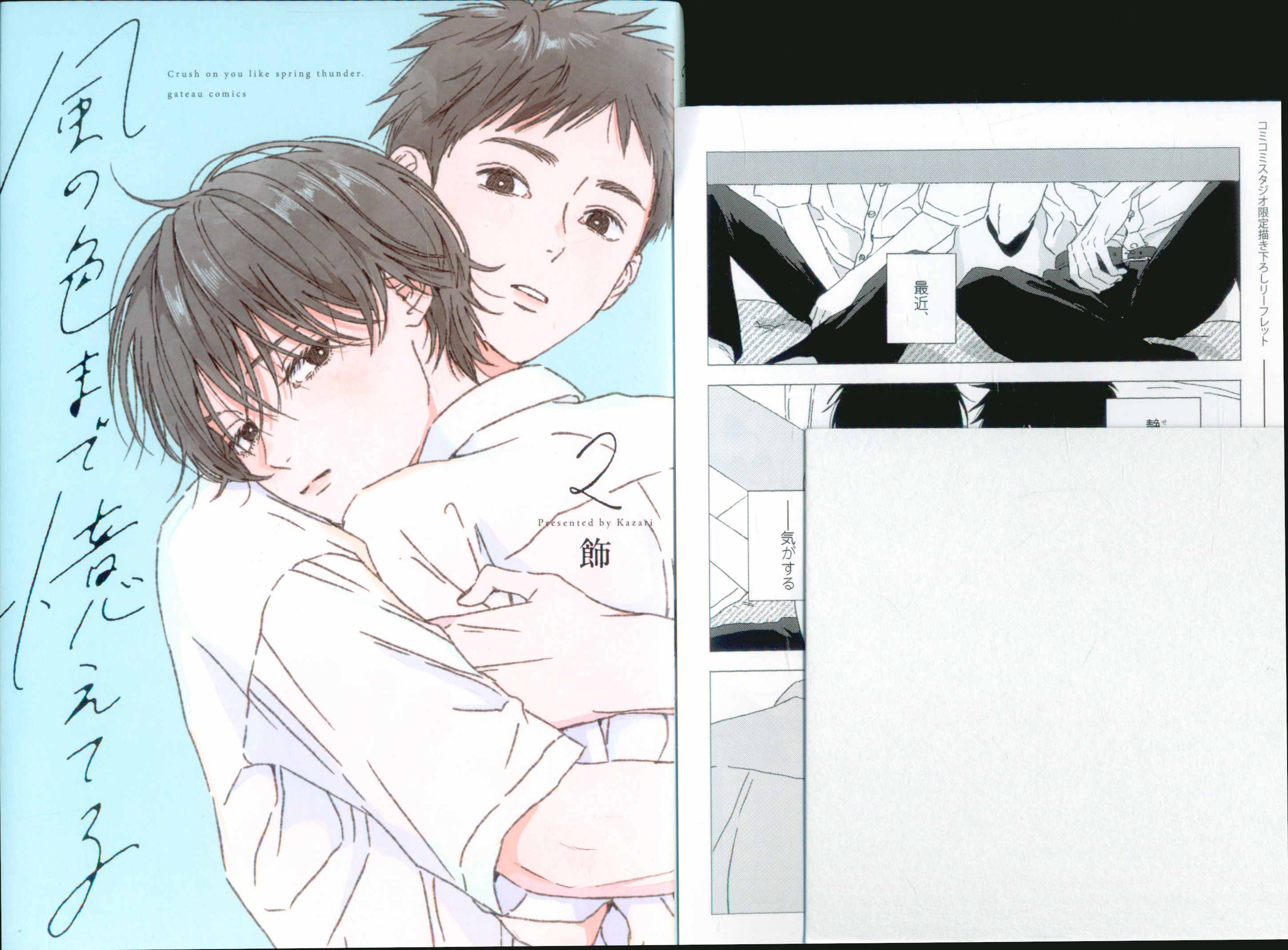 Ichijinsha ID Comics/Gateau Comics I Remember the Color of the Decorative Style Comic 4P with leaflet 2
