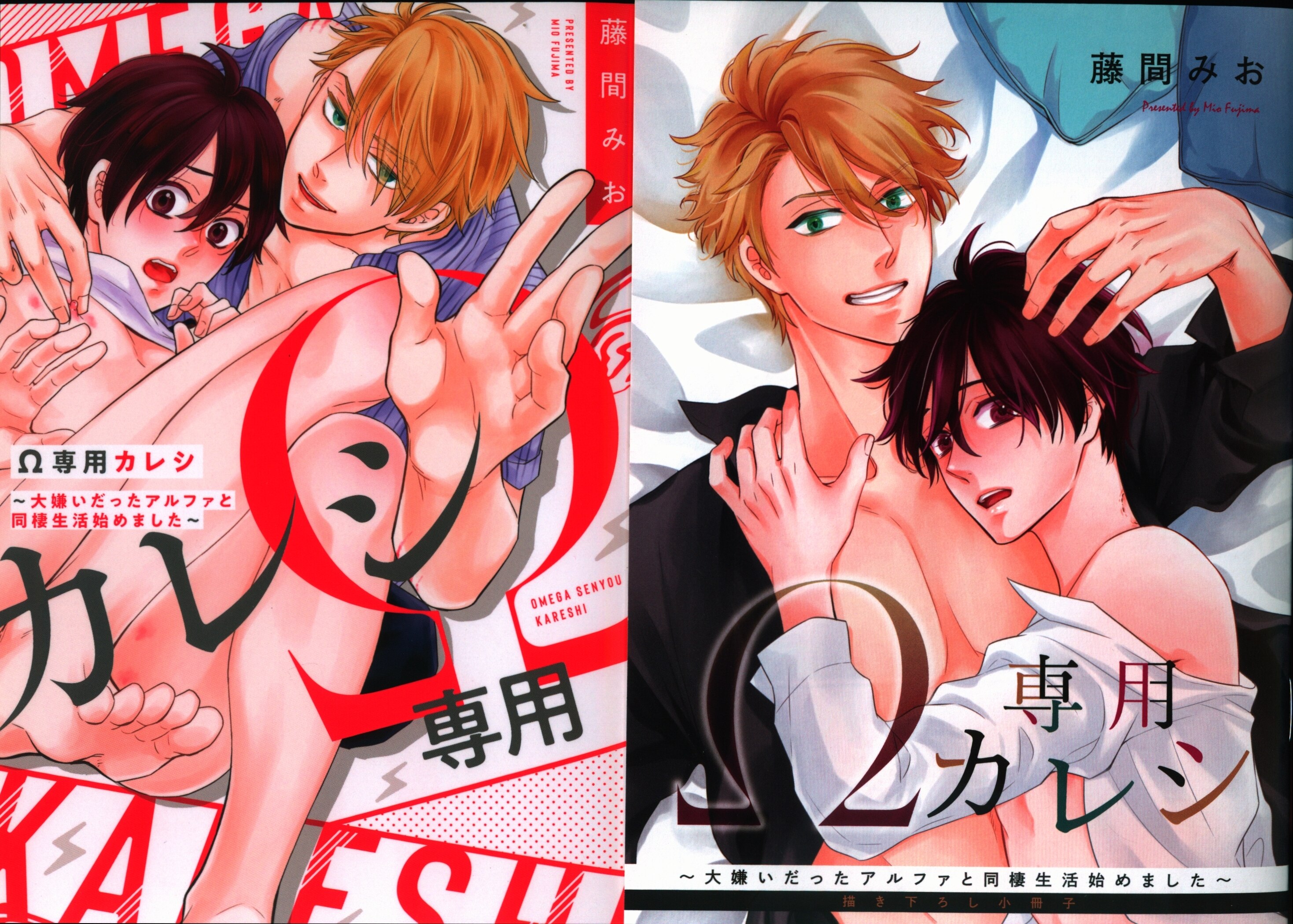 Cosmic Publishing Kyun Comics Spicy Whip Comics Fujima Mio Omega Exclusive Alpha Who Hated Her Boyfriend and Life Begins with Comic Comics Limited Booklet