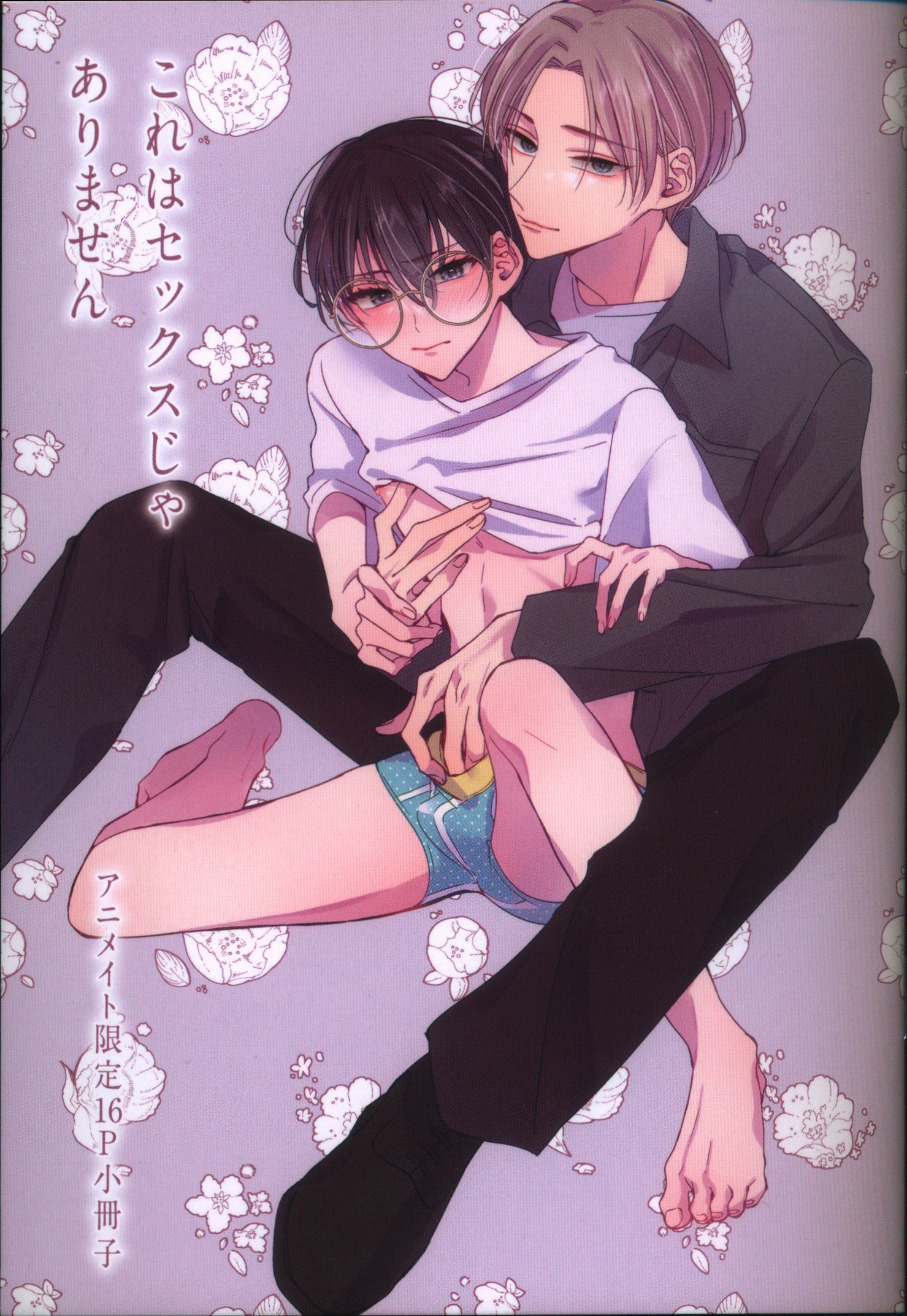 Ichijinsha Paid Benefits/ID Comics/Gateau Comics Glasses This Isn't Sex Animate Limited 16P Booklet
