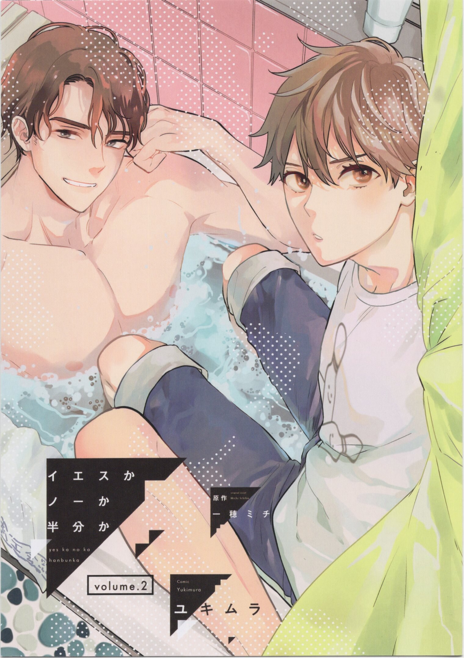 Shinshokan Bookstore Distribution/Dear Plus Comics Yukimura Ryes or No or Half Animate Limited 4P Leaflet 2