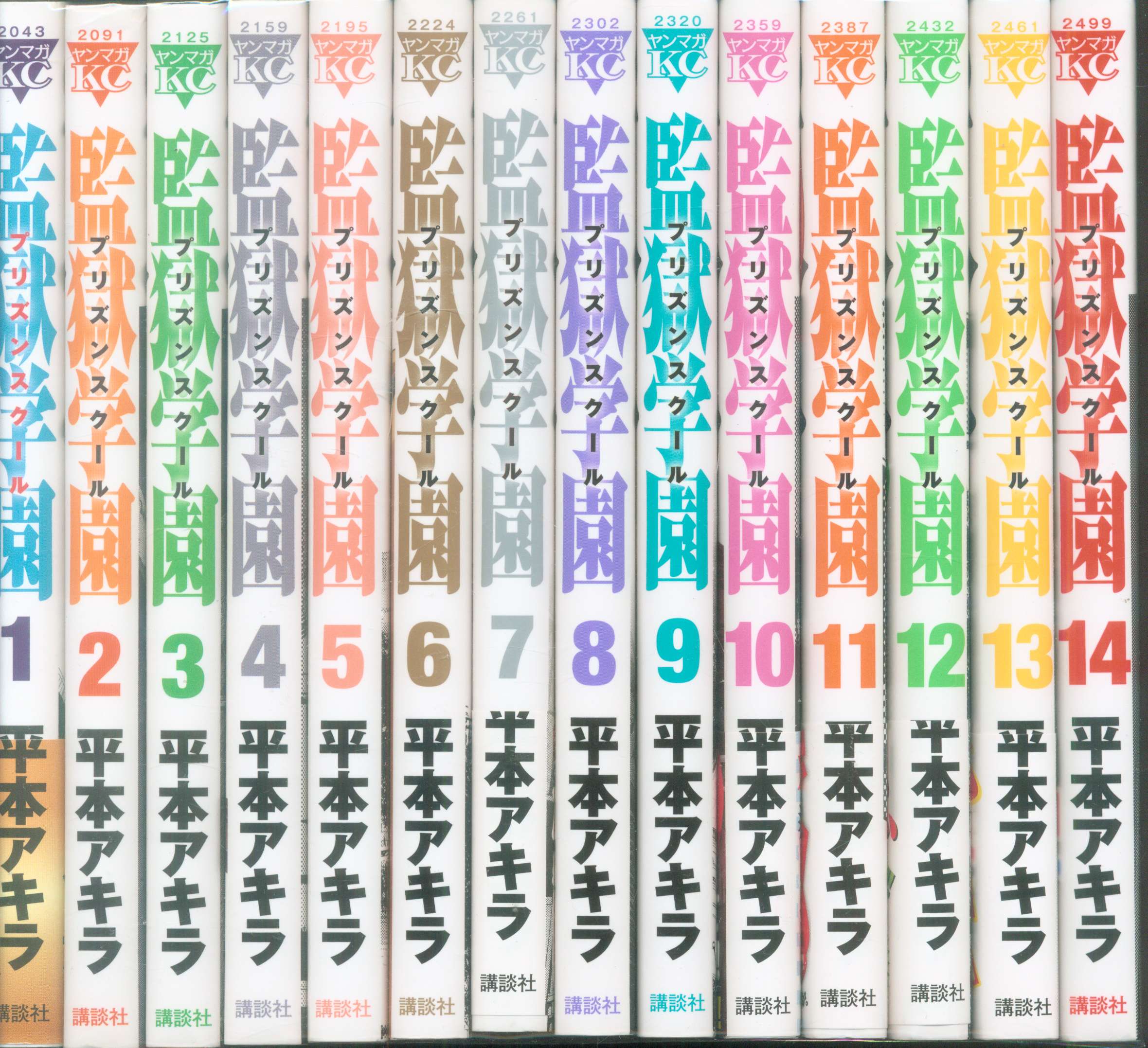 講談社 ヤングマガジンkc 平本アキラ 監獄学園全28巻セット まんだらけ Mandarake