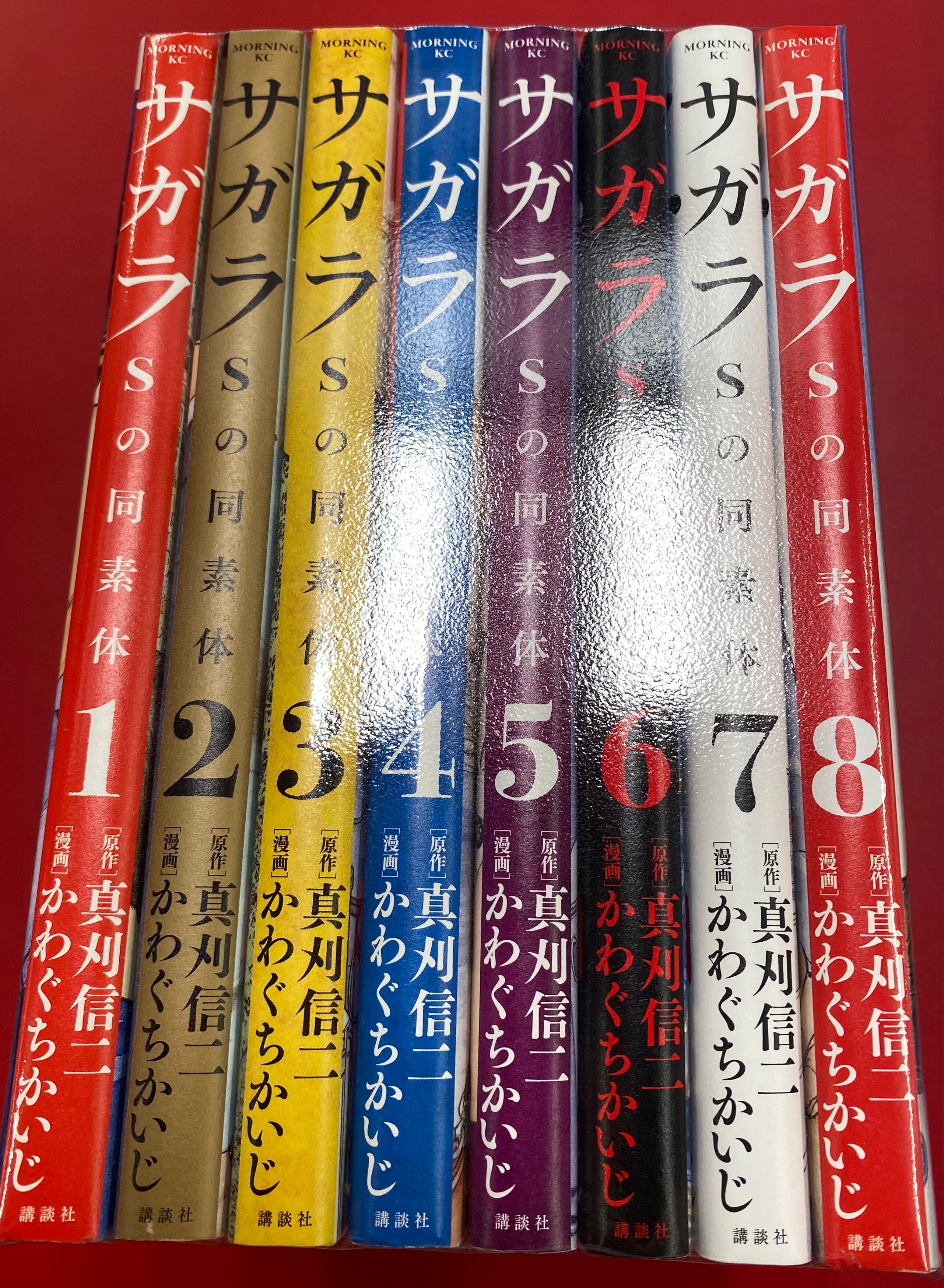 講談社 モーニングkc かわぐちかいじ サガラ Sの同素体 全8巻 セット まんだらけ Mandarake