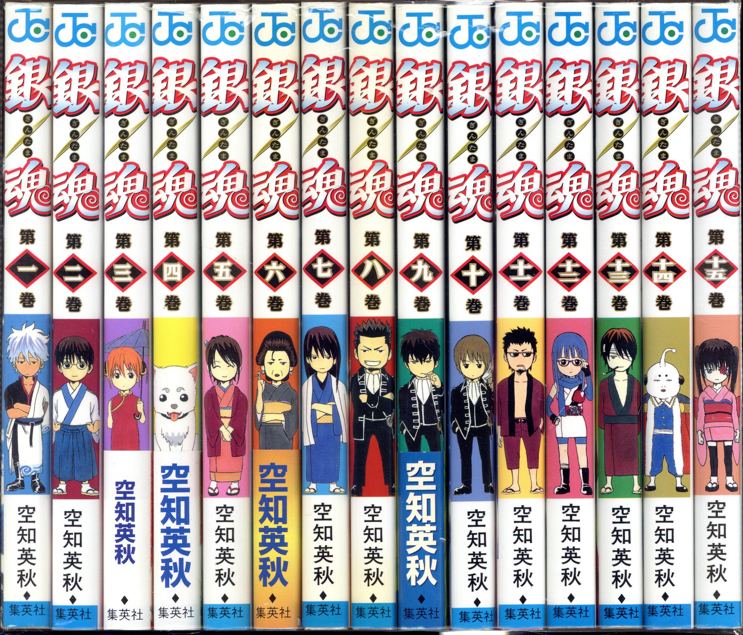 SHUEISHA JUMP COMICS Sorachi Hideaki Gintama -Gintama- Complete 77 Volume Reprint Set