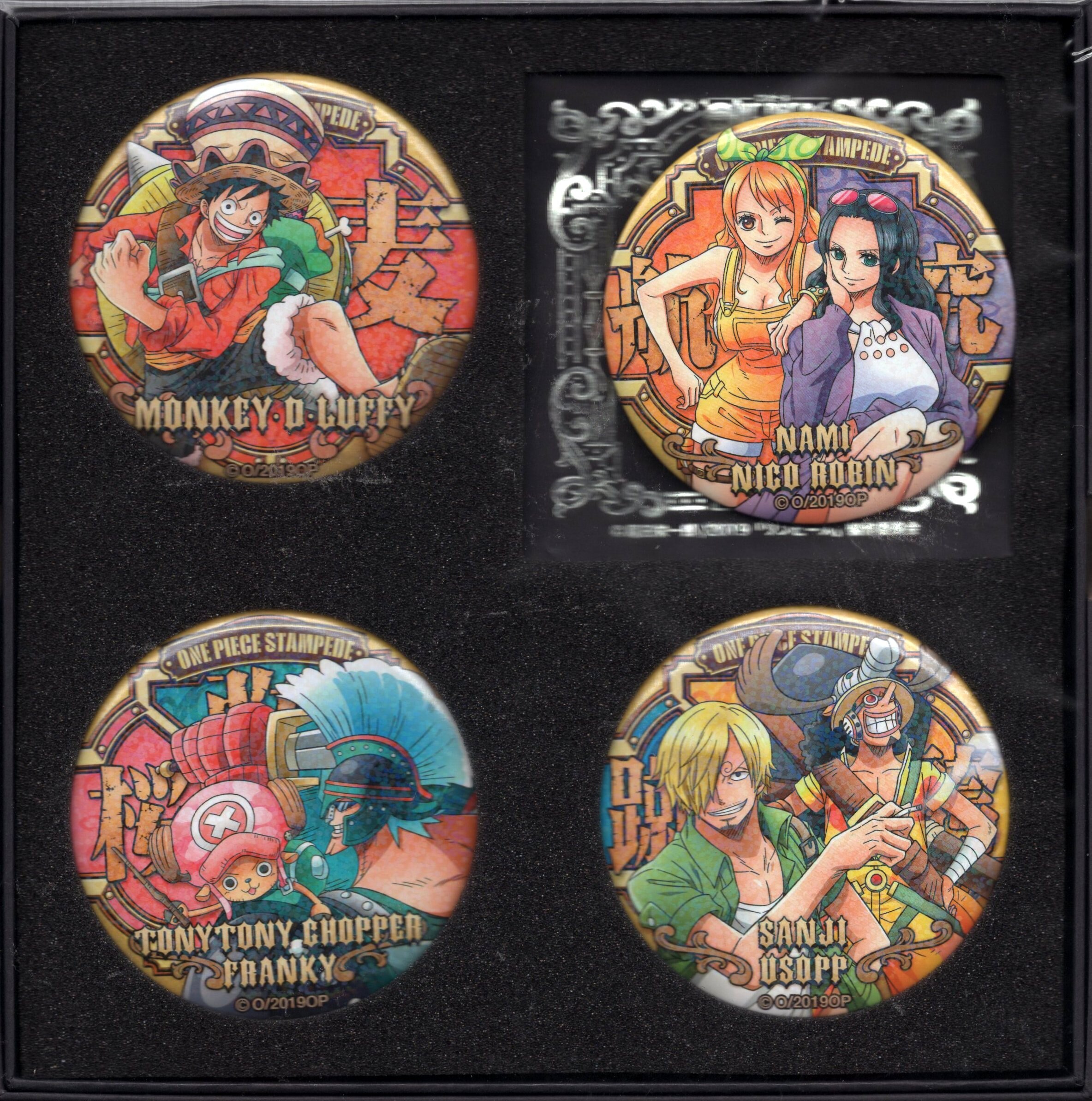 Brujula Fellow Can Badge Stampede One Piece Sanji Usopp Ver Seven Net Limited First Of Four Set 711 Series Mandarake Online Shop
