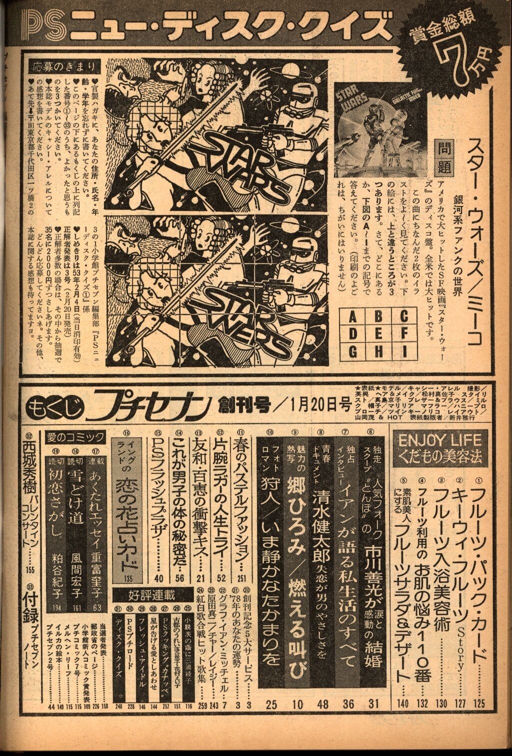 プチセブン 1978年1月日 創刊号 まんだらけ Mandarake