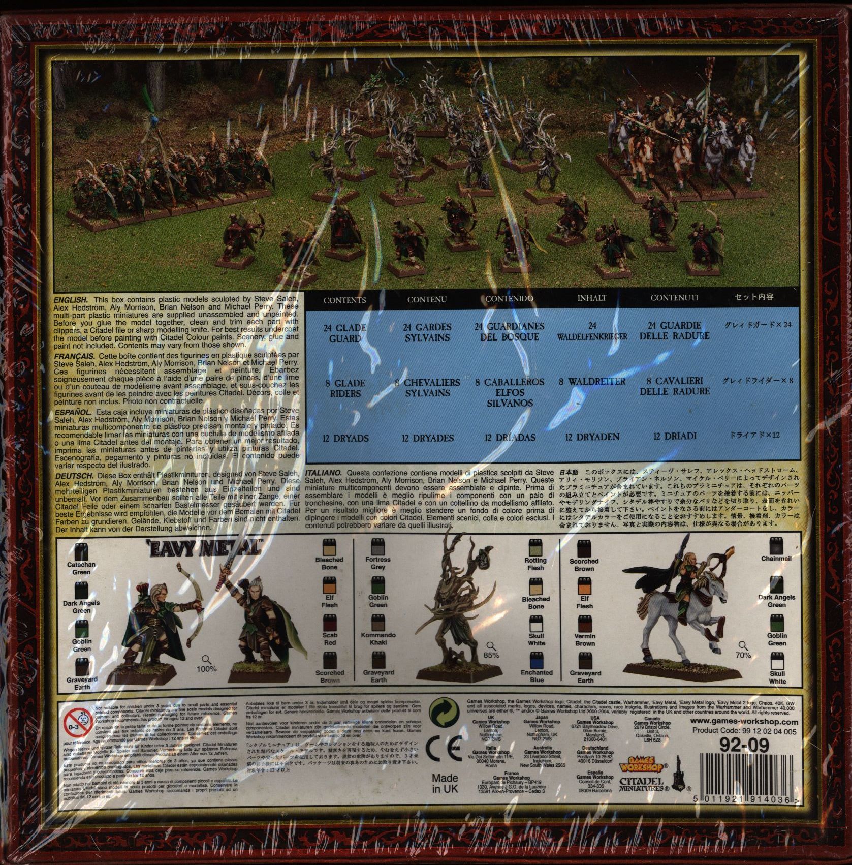 GAMES WARHAMMER ウッドエルフ WOOD ELF BATTALION ウッドエルフコアアーミーボックス