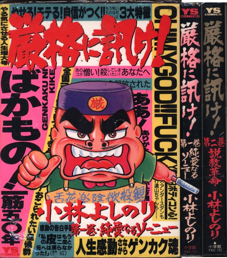 小学館 ヤングサンデーコミックス 小林よしのり 巌格に訊け 全2巻 セット まんだらけ Mandarake