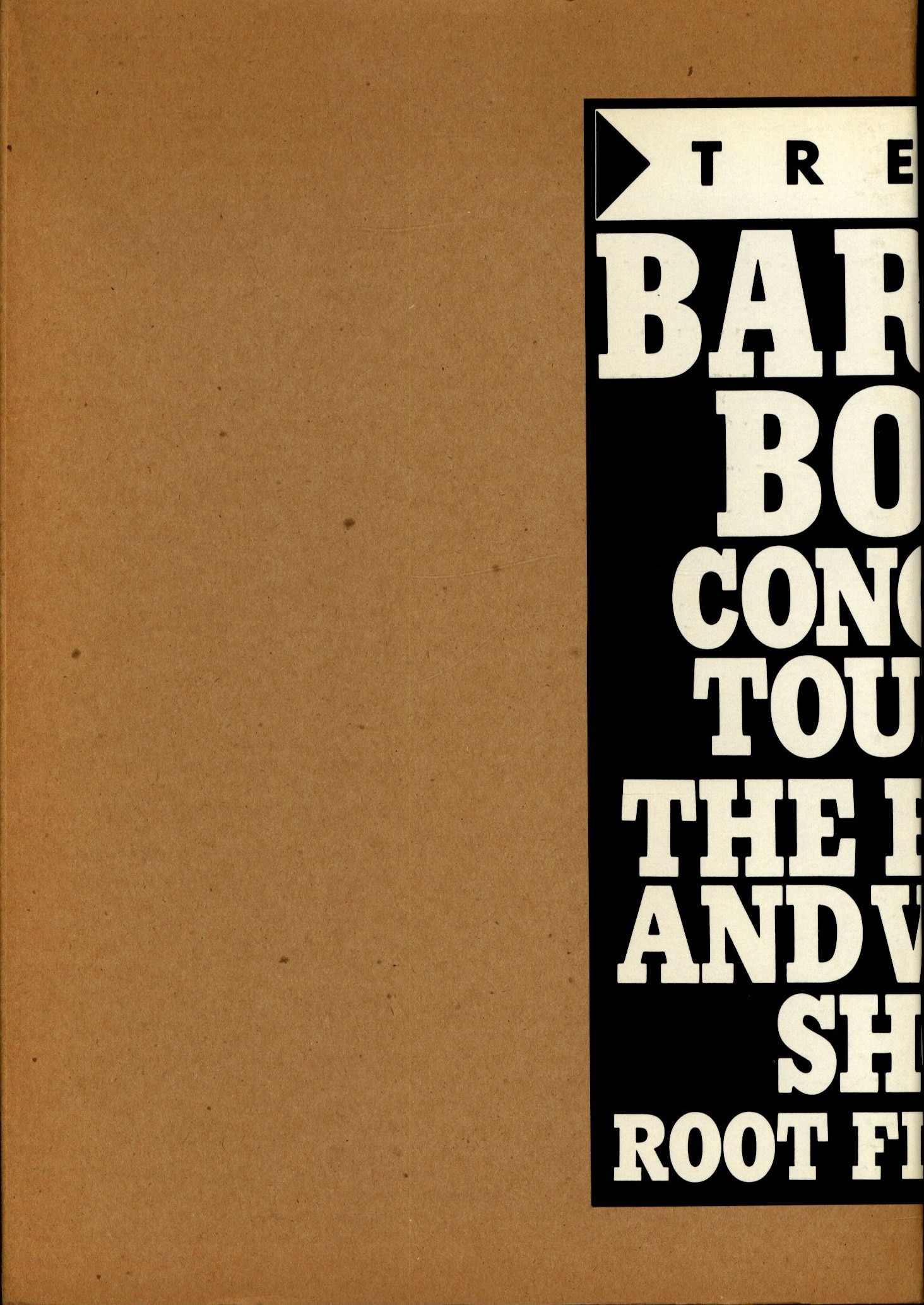 Barbee Boys 1989年ツアー　パンフレット