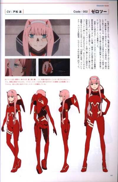 Aniplex Darling in the Franxx Complete Material Book (With Obi