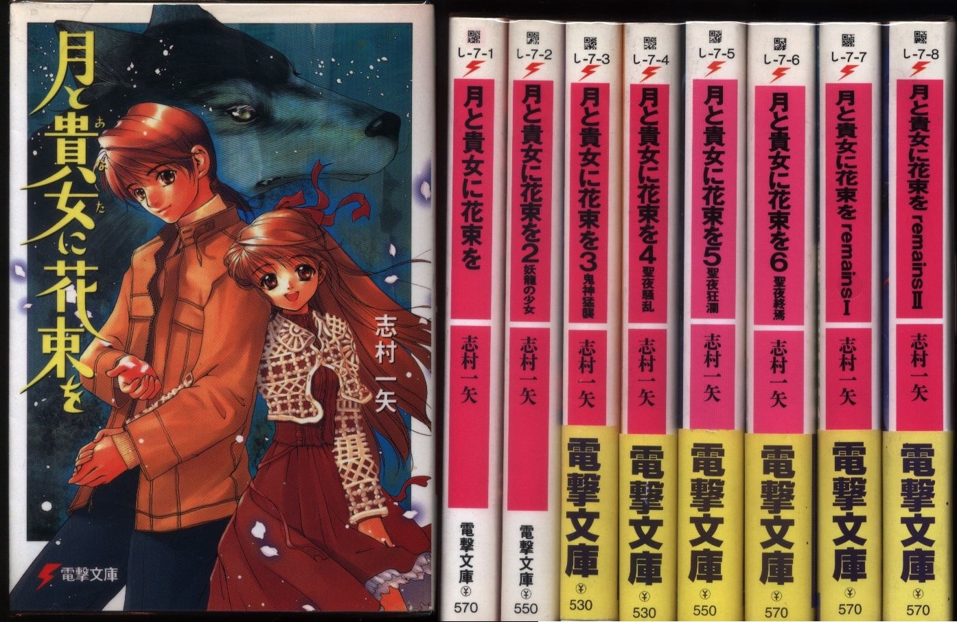 志村一矢 月と貴女に花束を 全6巻 外伝2巻 セット まんだらけ Mandarake