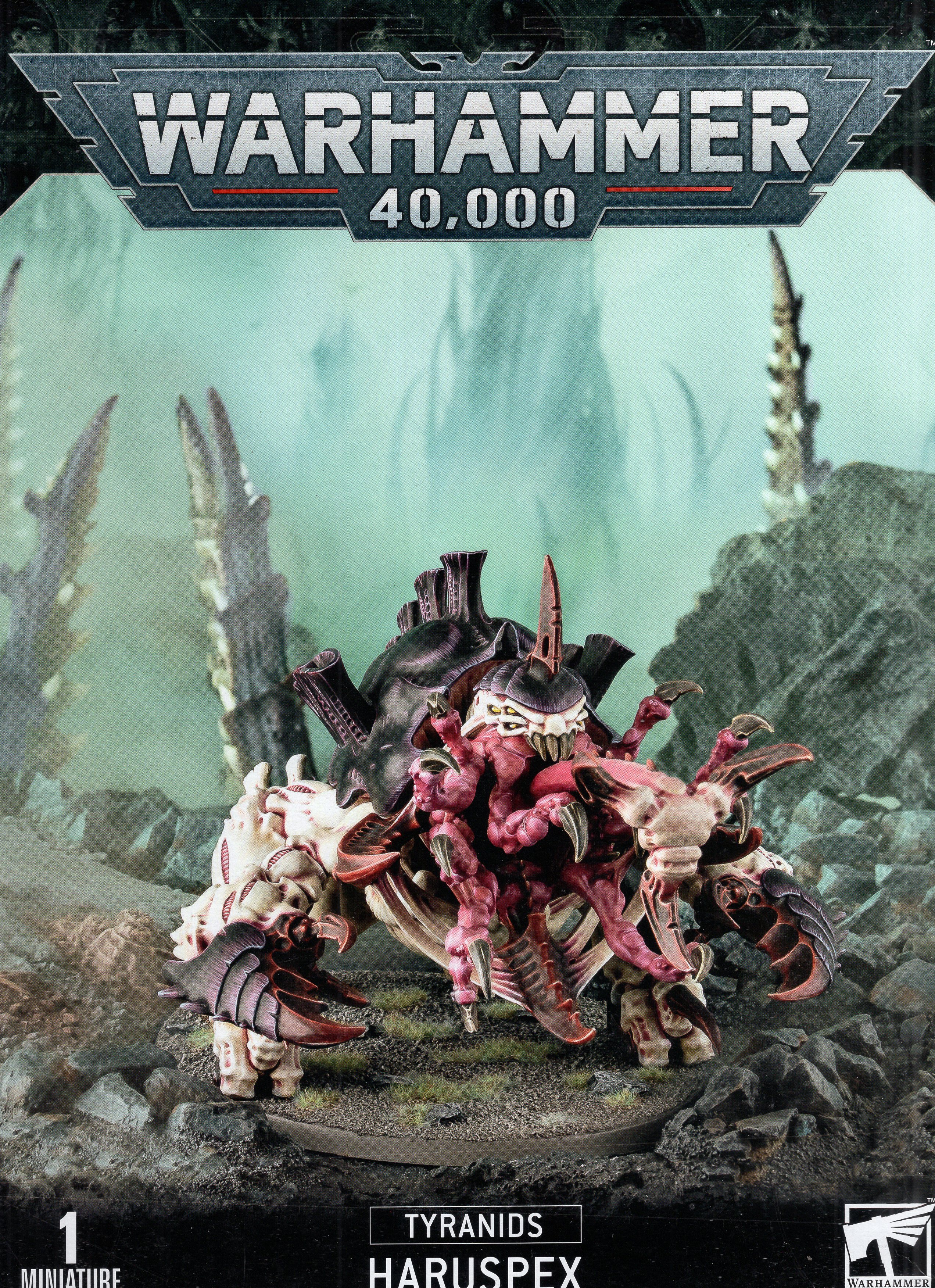 “미개봉” 게임 워크샵 WARHAMMER40000 티라니드 하루스펙스